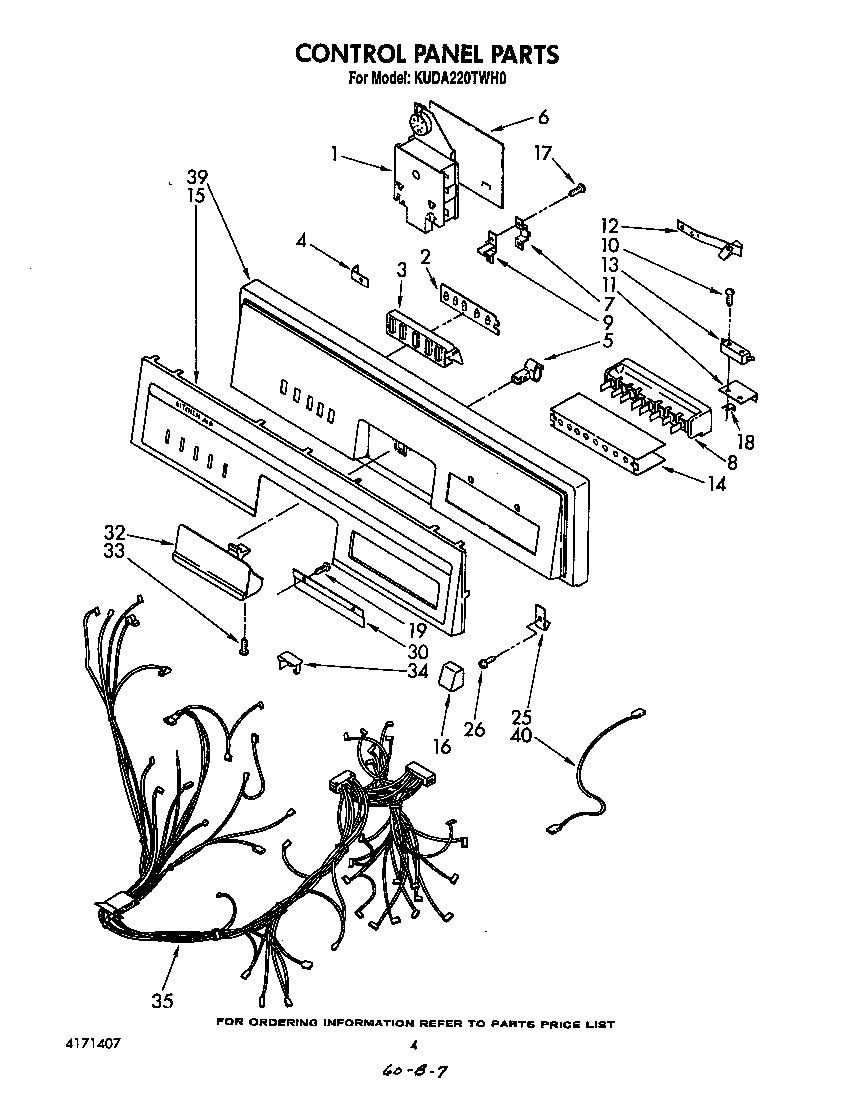 Control panel