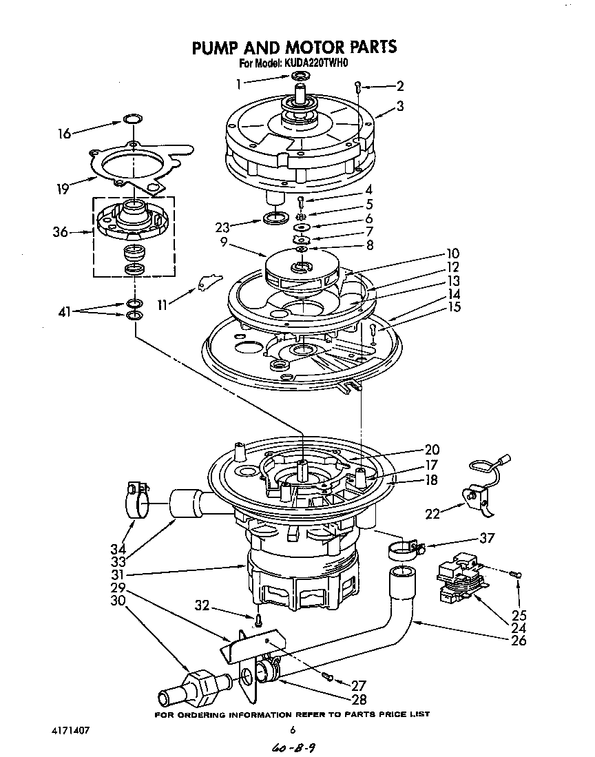 Pump and motor