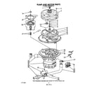 KitchenAid 4KPDI620T0 pump and motor diagram