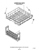 Lower rack