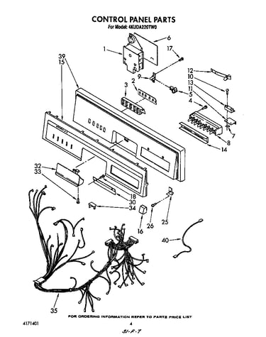 Control panel