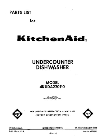Front cover