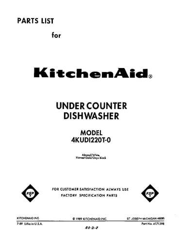 Front cover