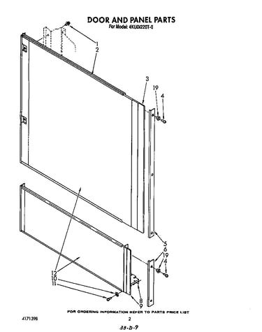 Door and panel