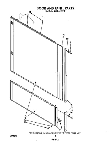 Door and panel