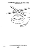 Lower washroom and strainer