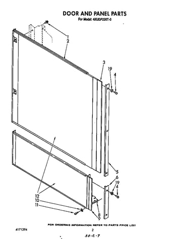 Door and panel