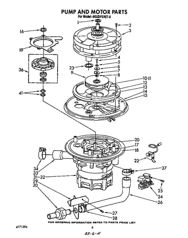 Pump and motor