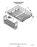 Lower rack