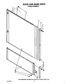 Door and panel