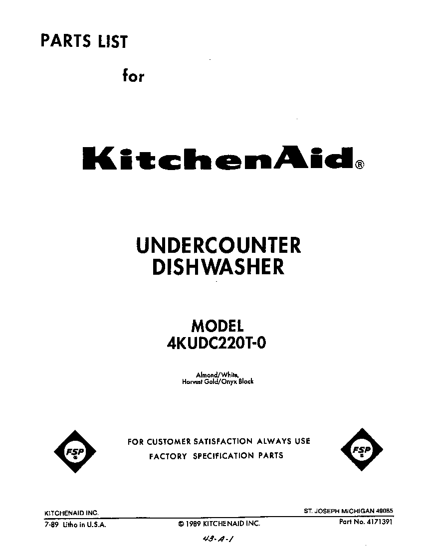 Front cover