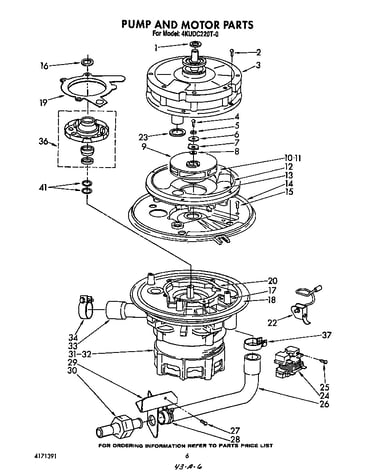 Pump and motor