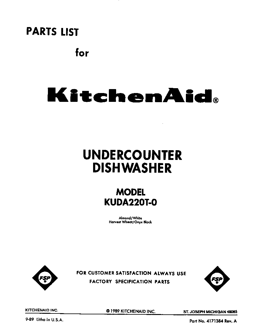 Front cover