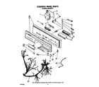 KitchenAid KUDA220T0 control panel diagram