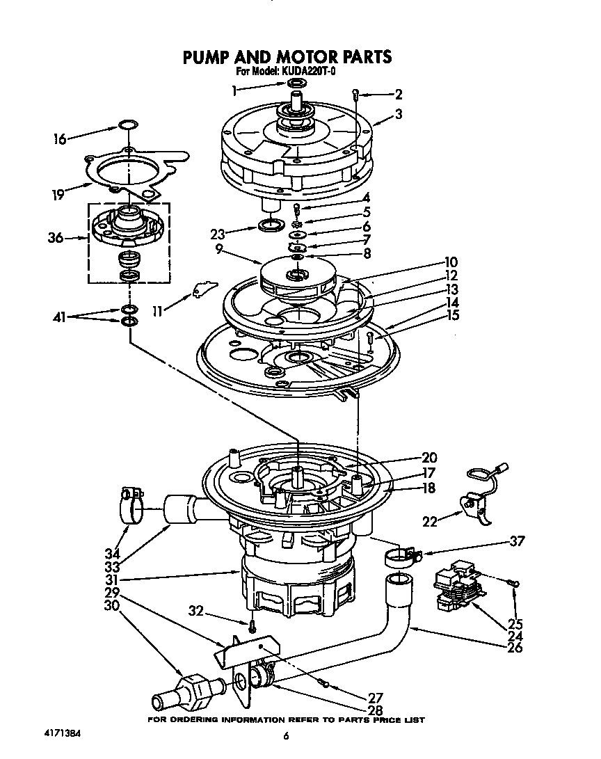 Pump and motor