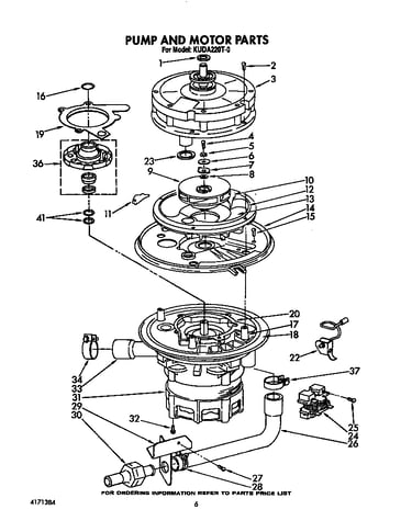 Pump and motor