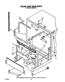 Frame and tank
