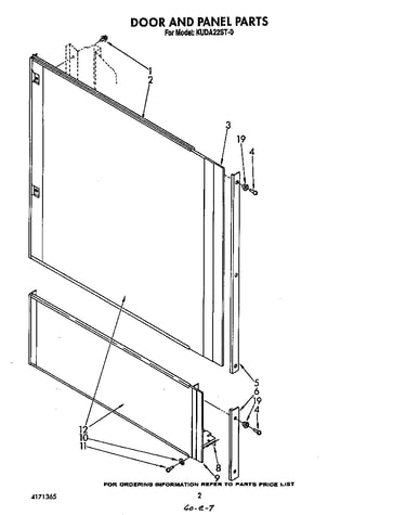 Door and panel