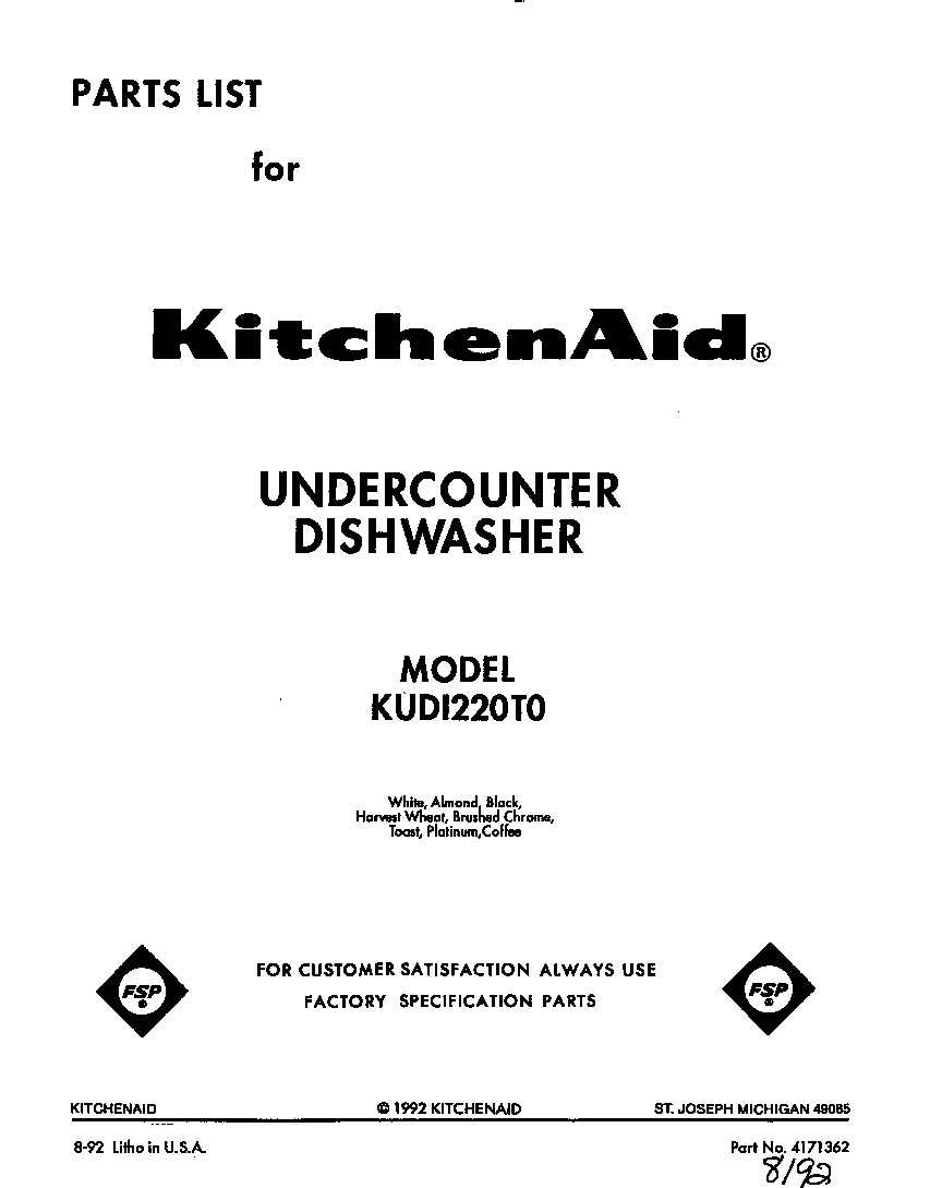 Front cover