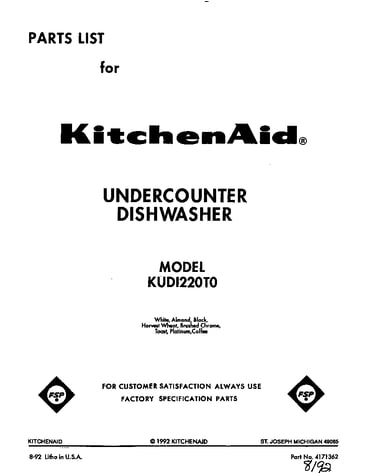 Front cover