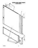 Door and panel