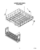 Lower rack