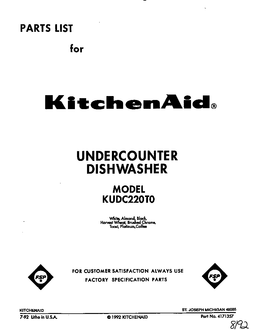 Front cover