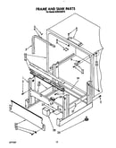 Frame and tank