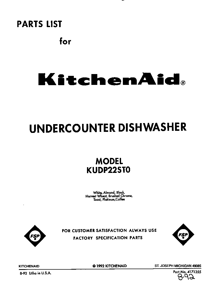Front cover