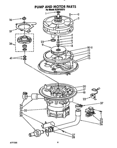Pump and motor