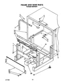 Frame and tank