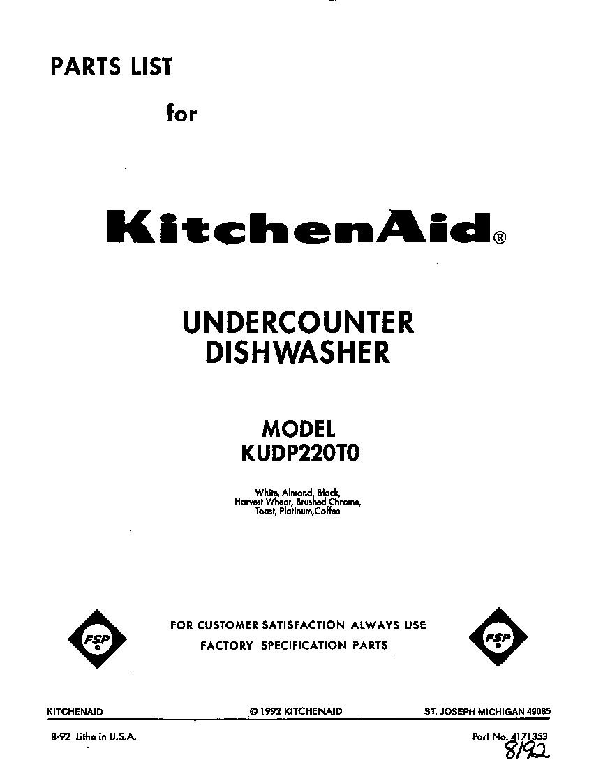 Front cover