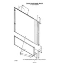 KitchenAid KUDS220ST0 door and panel diagram