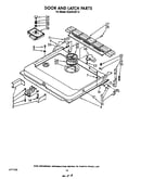 Door and latch