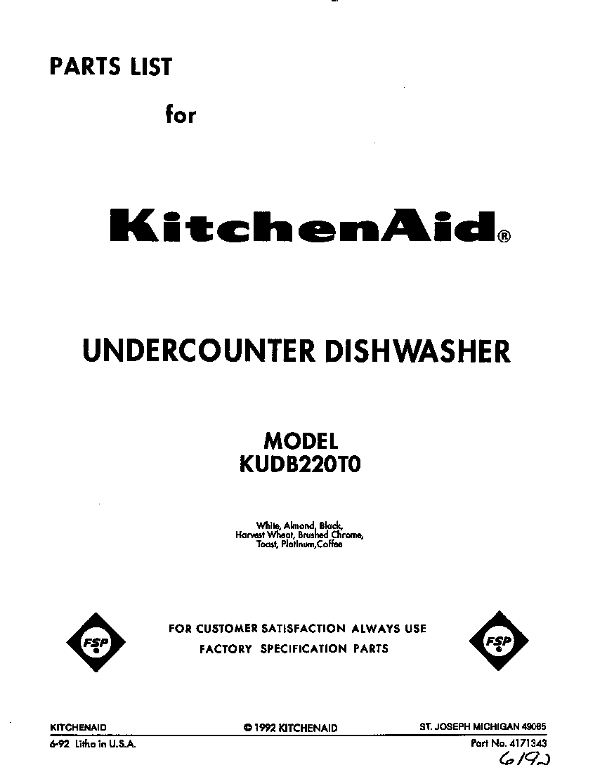 Front cover