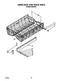 Upper rack and track