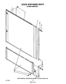 Door and panel