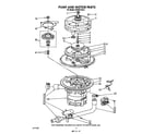 KitchenAid KUDB210S2 pump and motor diagram