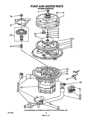 Pump and motor