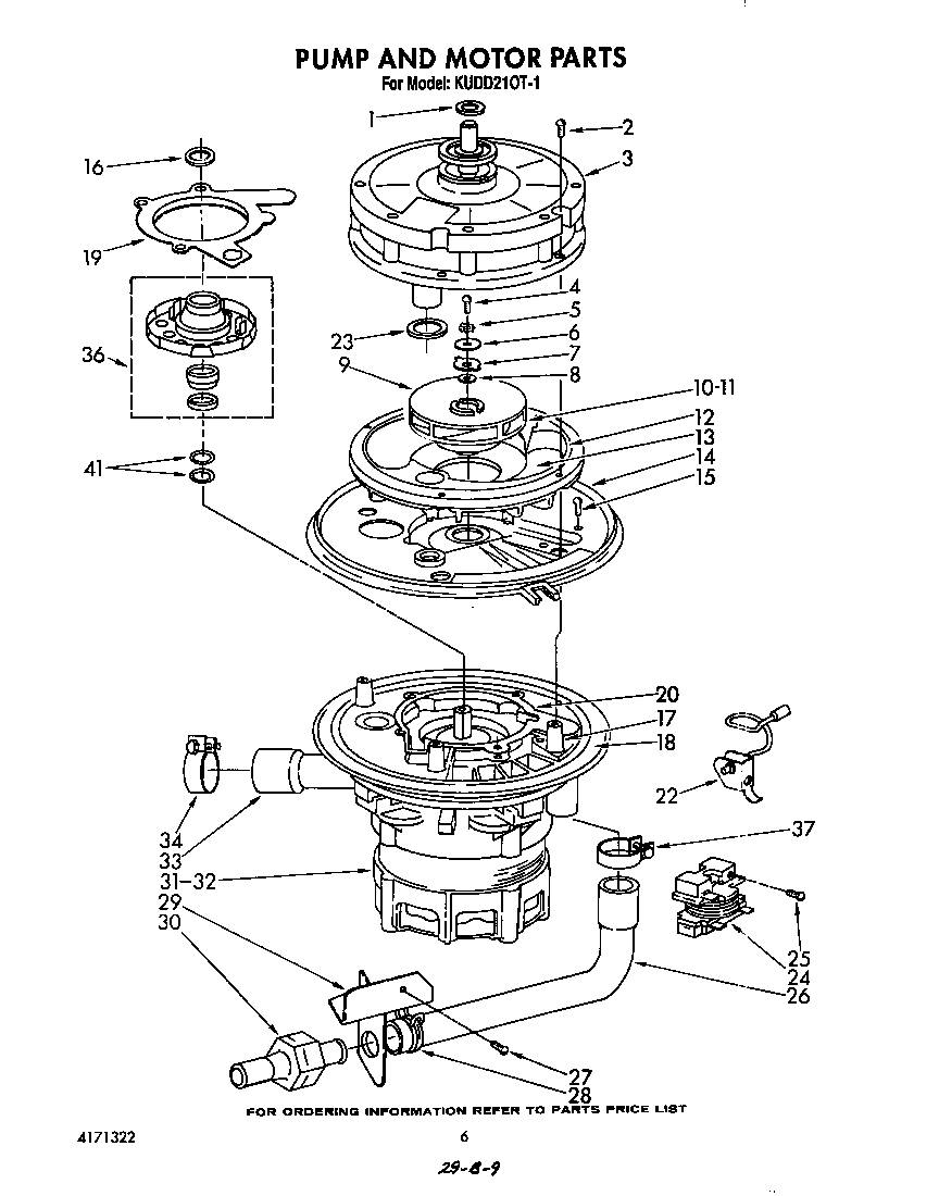 Pump and motor