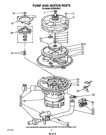 Pump and motor