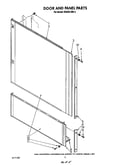 Door and panel