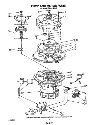 Pump and motor