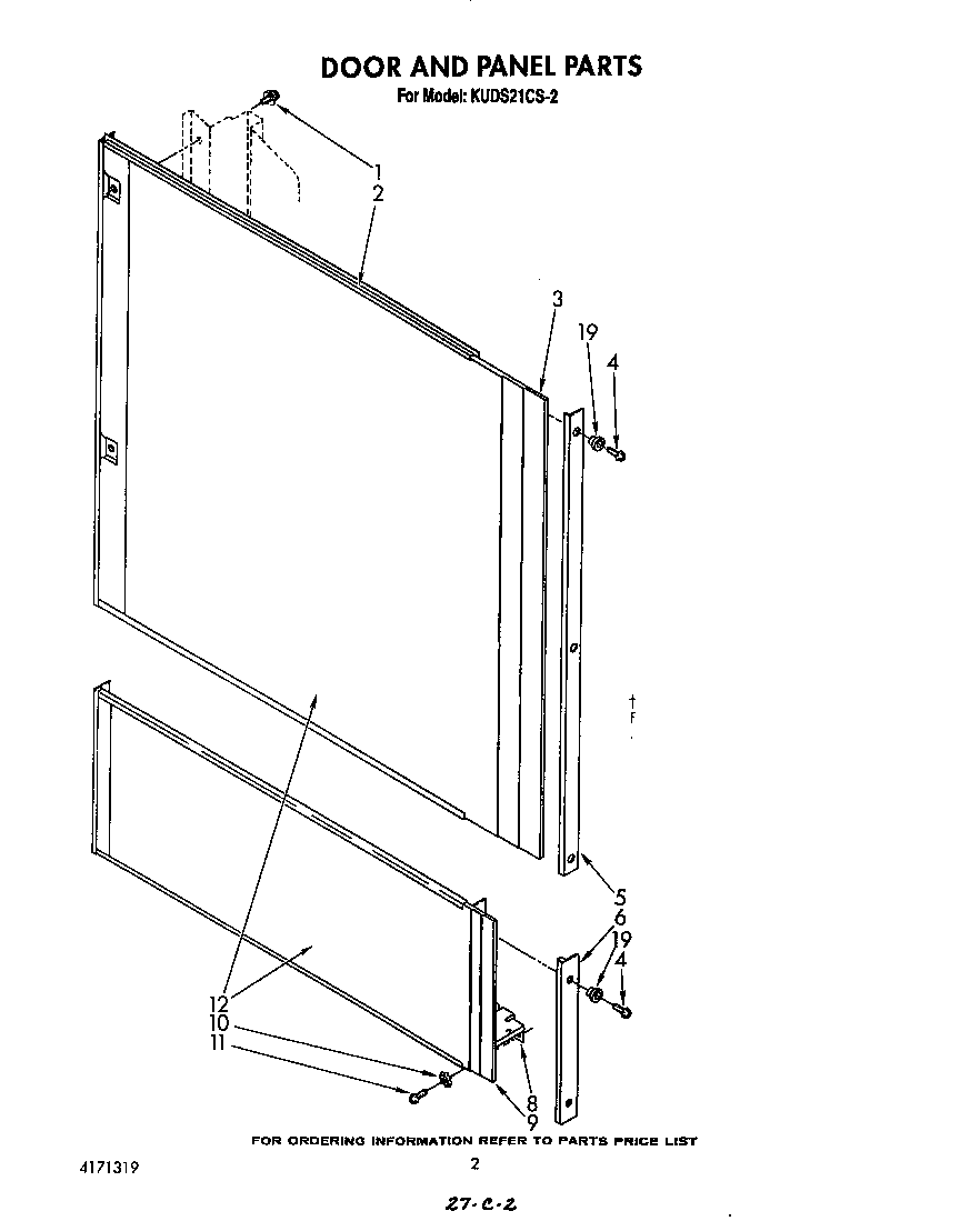 Door and panel