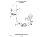 KitchenAid KUDS21CS2 fill and over fill diagram