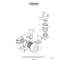 KitchenAid KPDC601S3 blower diagram