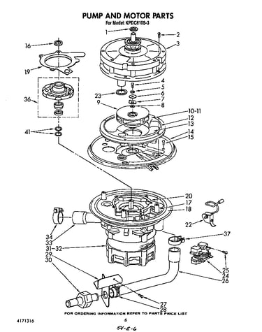 Pump and motor