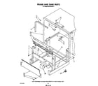 KitchenAid KPDC601S3 frame and tank diagram