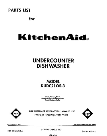 Front cover