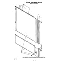 KitchenAid KUDC210S3 door and panel diagram